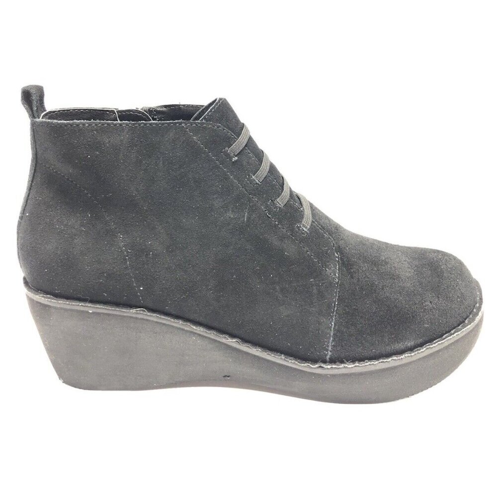 Kenneth Cole Women's Prime Lace-Up Booties Black, Size 8 M